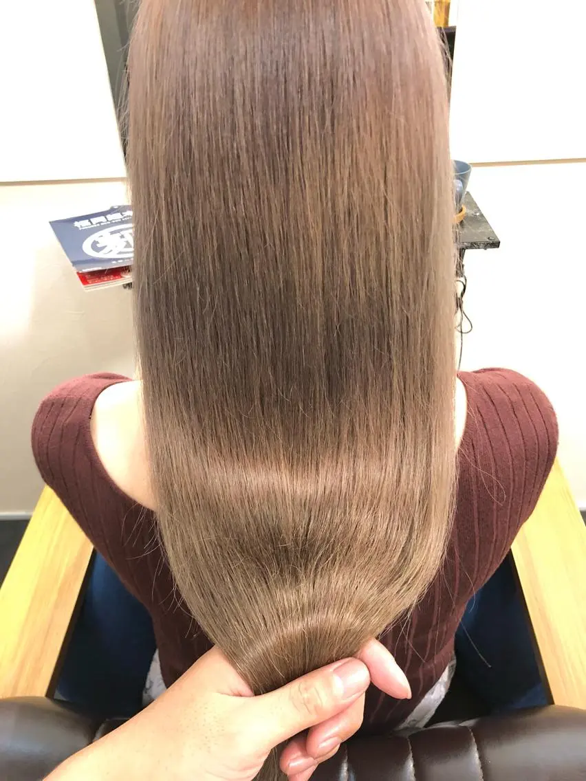 ロング カラー ブリーチ ハイトーンカラー ヘアカラー トリートメント 後藤 ユウキ/髪質改善🫧のヘアスタイル