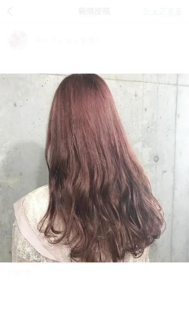 セミロング カラー パーマ ヘアアレンジ メンズ キッズ ネイル マツエク・マツパ ベージュカラー ピンクカラー ピンクベージュ カラーマツエク ピンク サロンドミルク 渋谷高比良のヘアスタイル