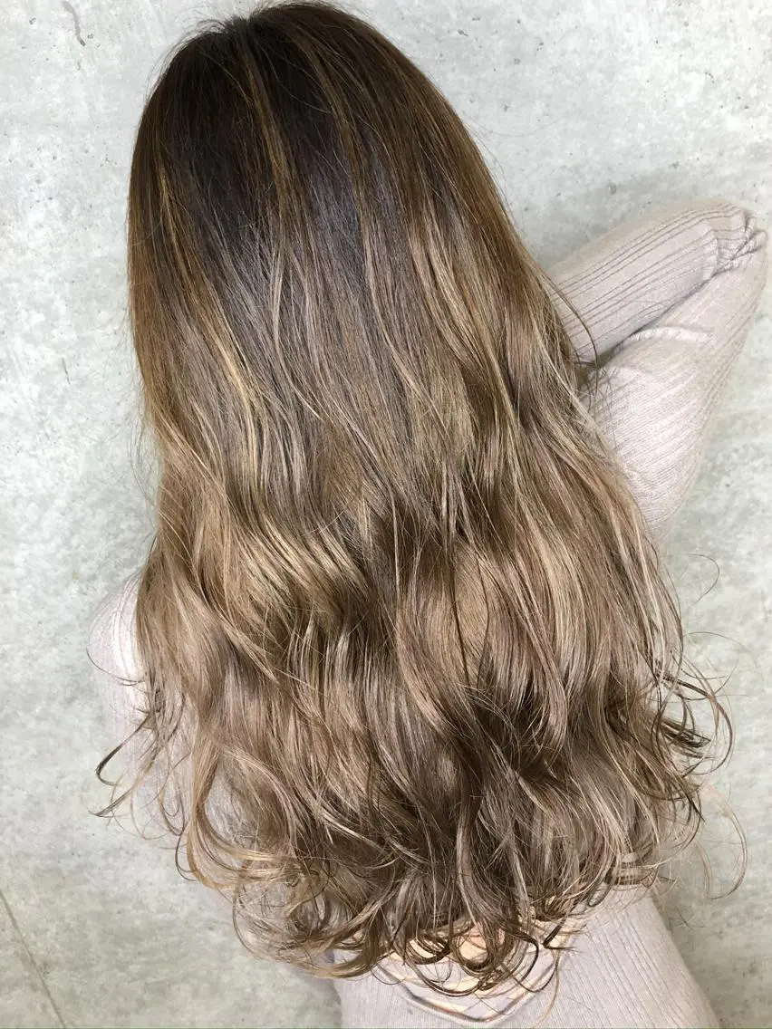 ロング カラー ヘアカラー 🧡ショートの達人 🧡SHOのヘアスタイル