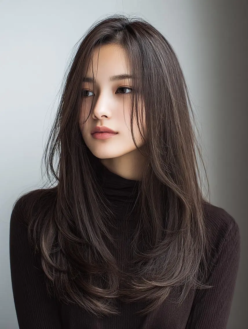 セミロング 艶髪診断で絶対綺麗✨ お悩み解決✨京谷宥✨のヘアスタイル
