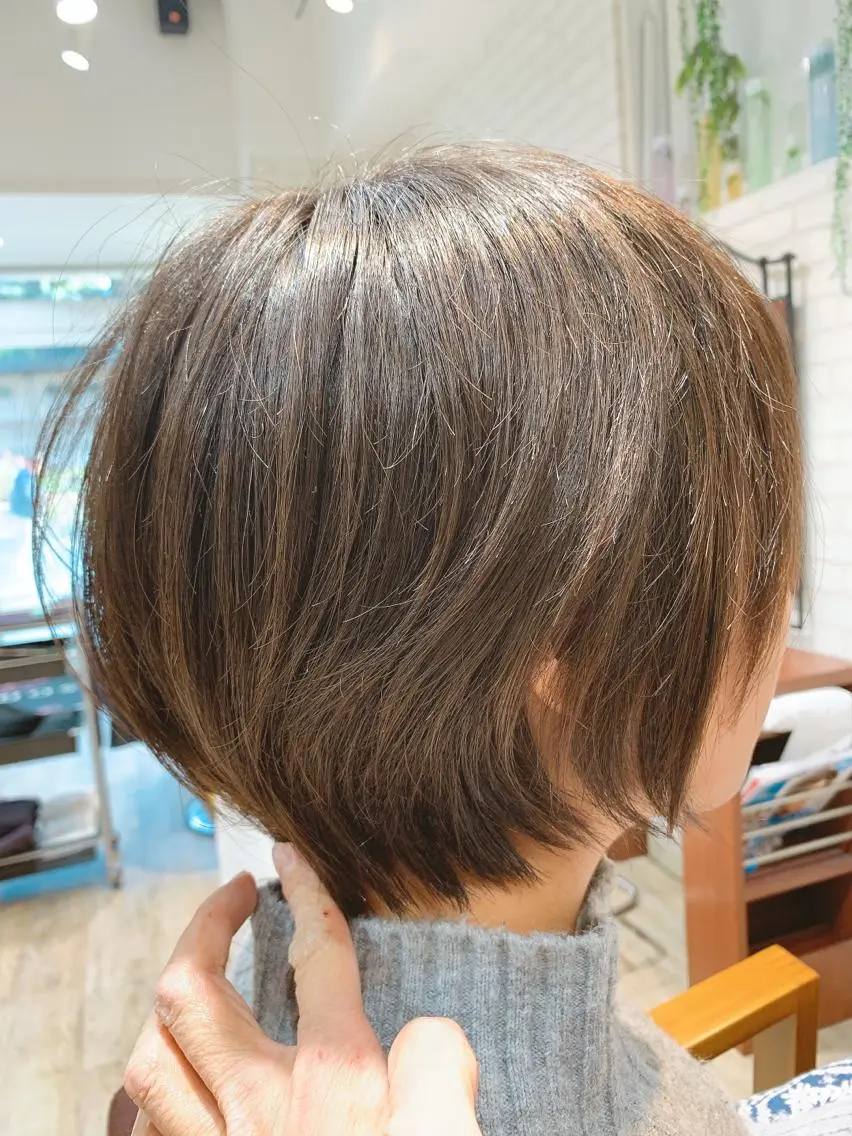 ショート くびれヘア ショートヘア Blossom大塚 ディレクター永野のヘアスタイル