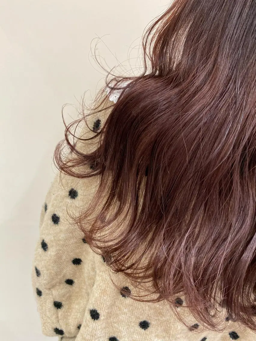 ロング カラー 銀座メンズ専門🖤 叶奈々のヘアスタイル