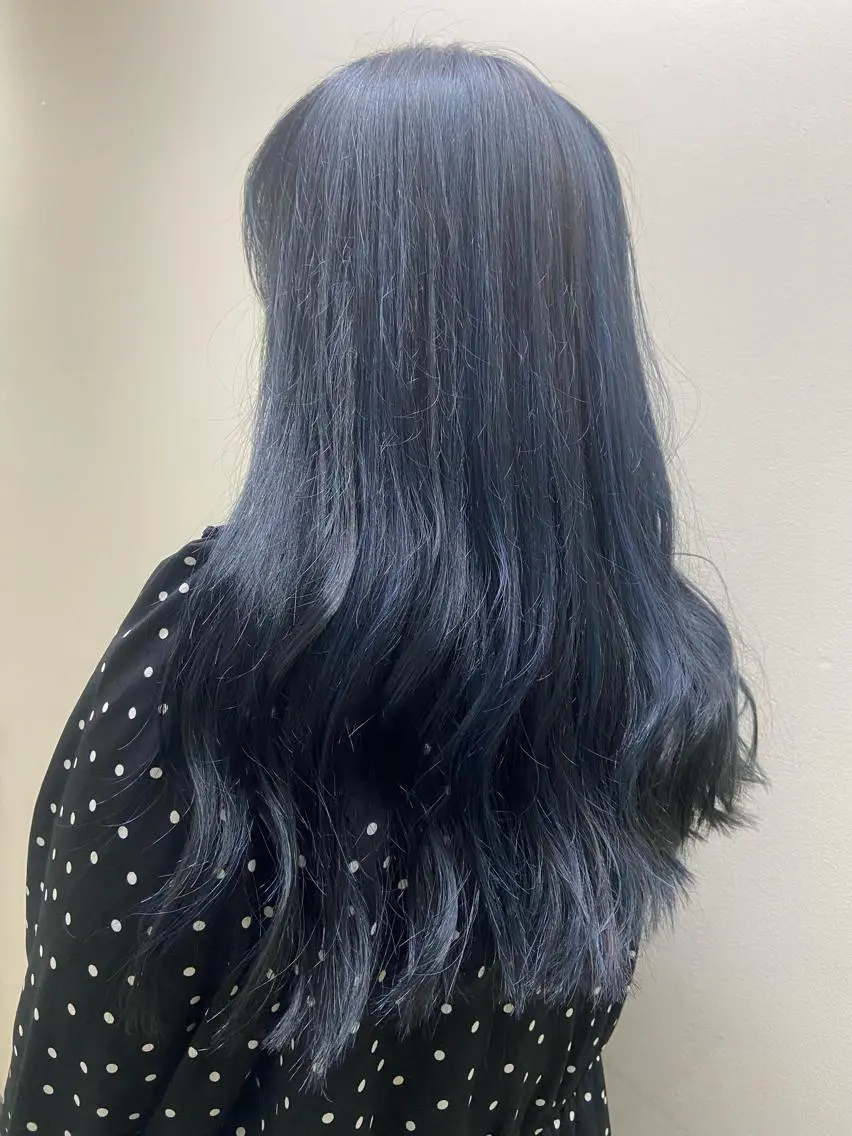 カラー ブリーチ ハイライトカラー sato harunaのヘアスタイル