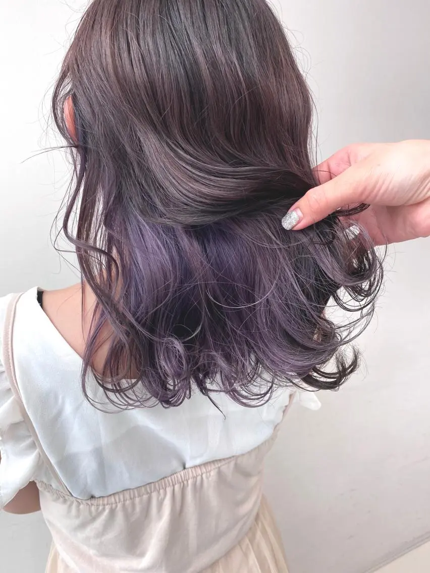 ミディアム カラー Unami MIHA☘️*゜のヘアスタイル