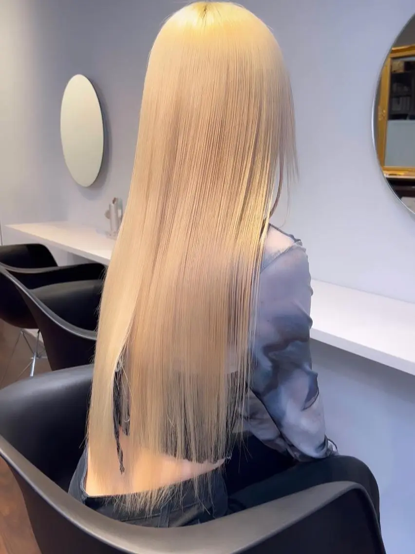 ロング カラー 🧡色落ちまで2度 楽しめる🧡ヨシキのヘアスタイル
