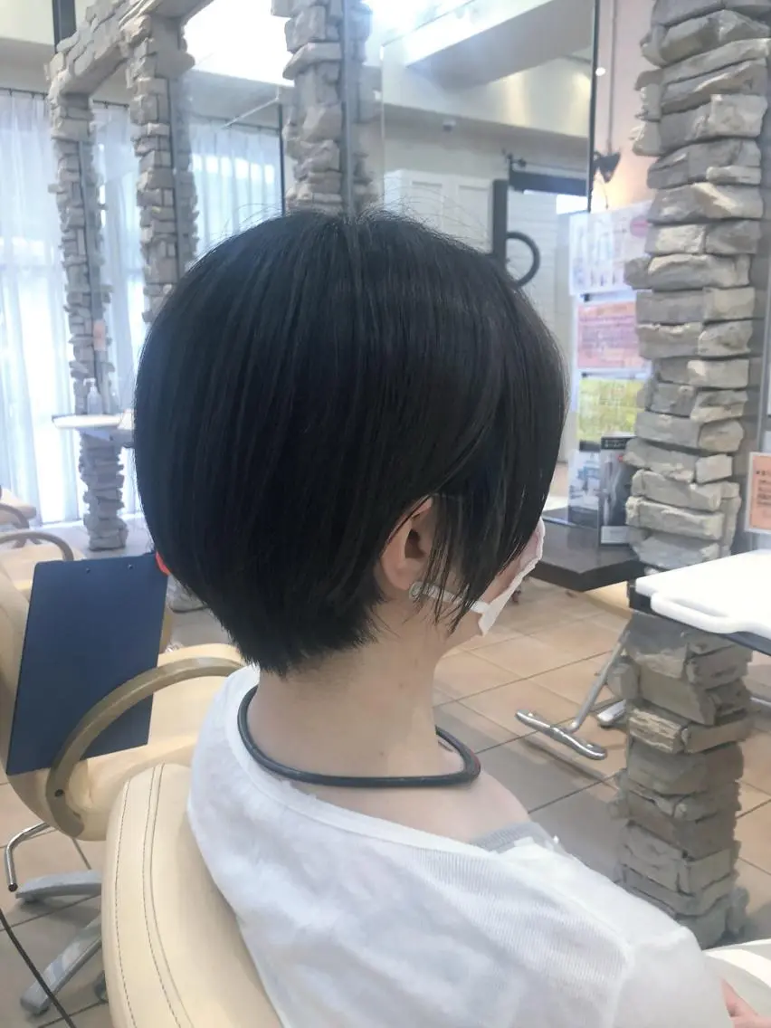 ショート 髪質改善ストレート ⚡️下ノ村柊斗⚡️のヘアスタイル