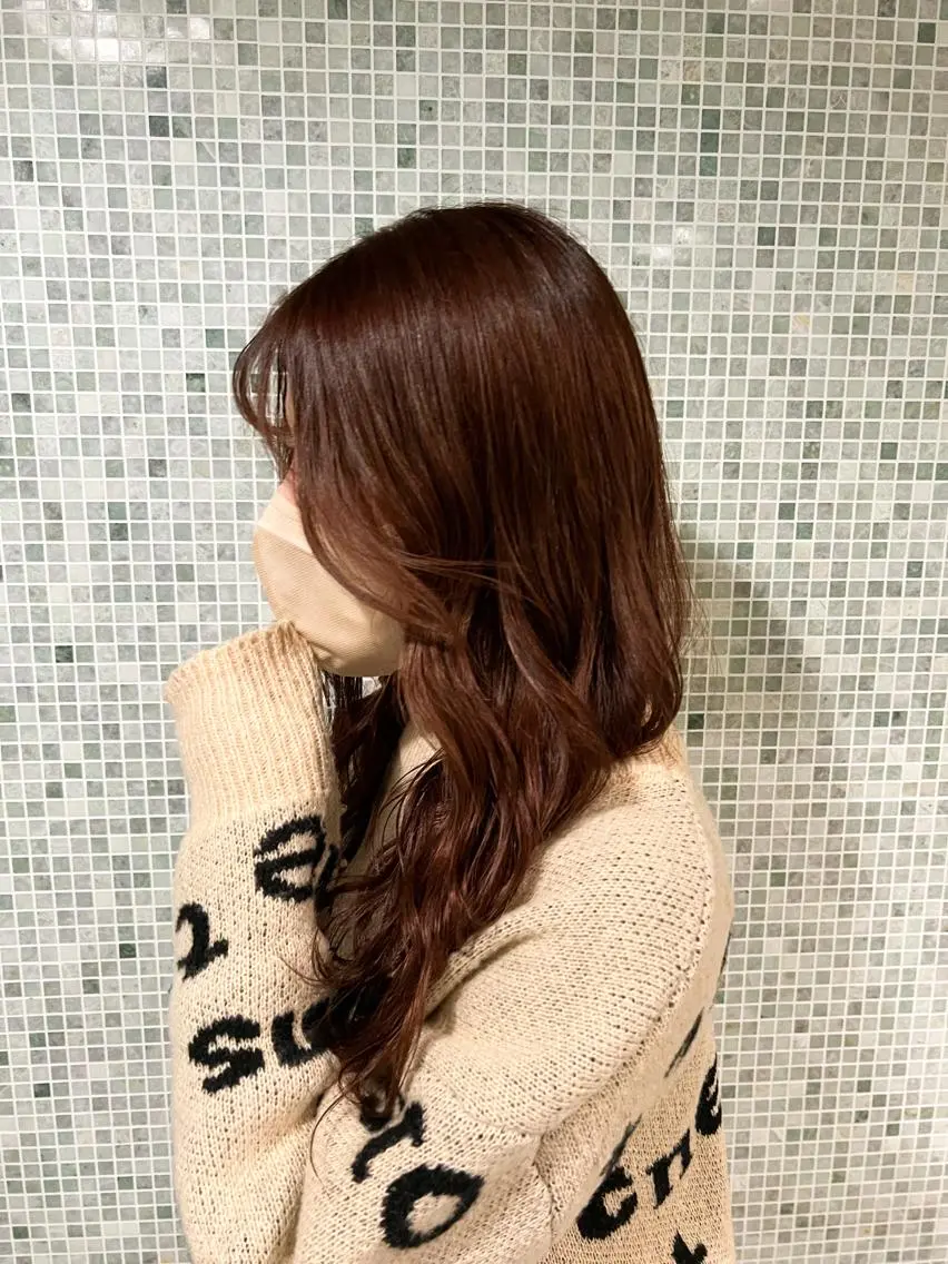 カラー レイヤーパーマ＊ NOBUのヘアスタイル