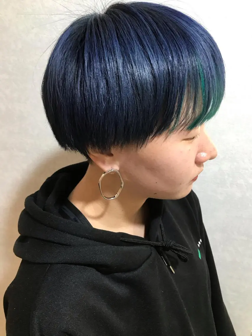 ショート カラー 🧡色落ちまで2度 楽しめる🧡ヨシキのヘアスタイル