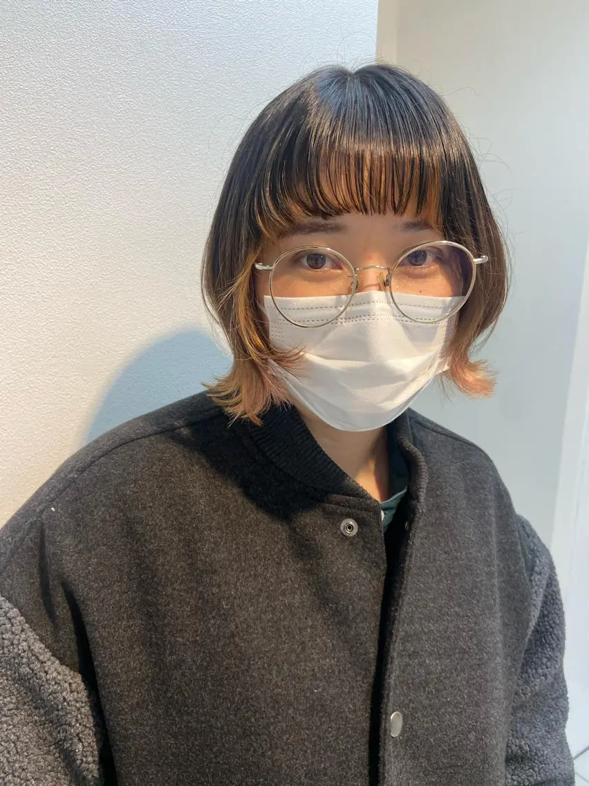 ショート ウルフカット 🪽似合わせカラー RENA.🪽🩶のヘアスタイル