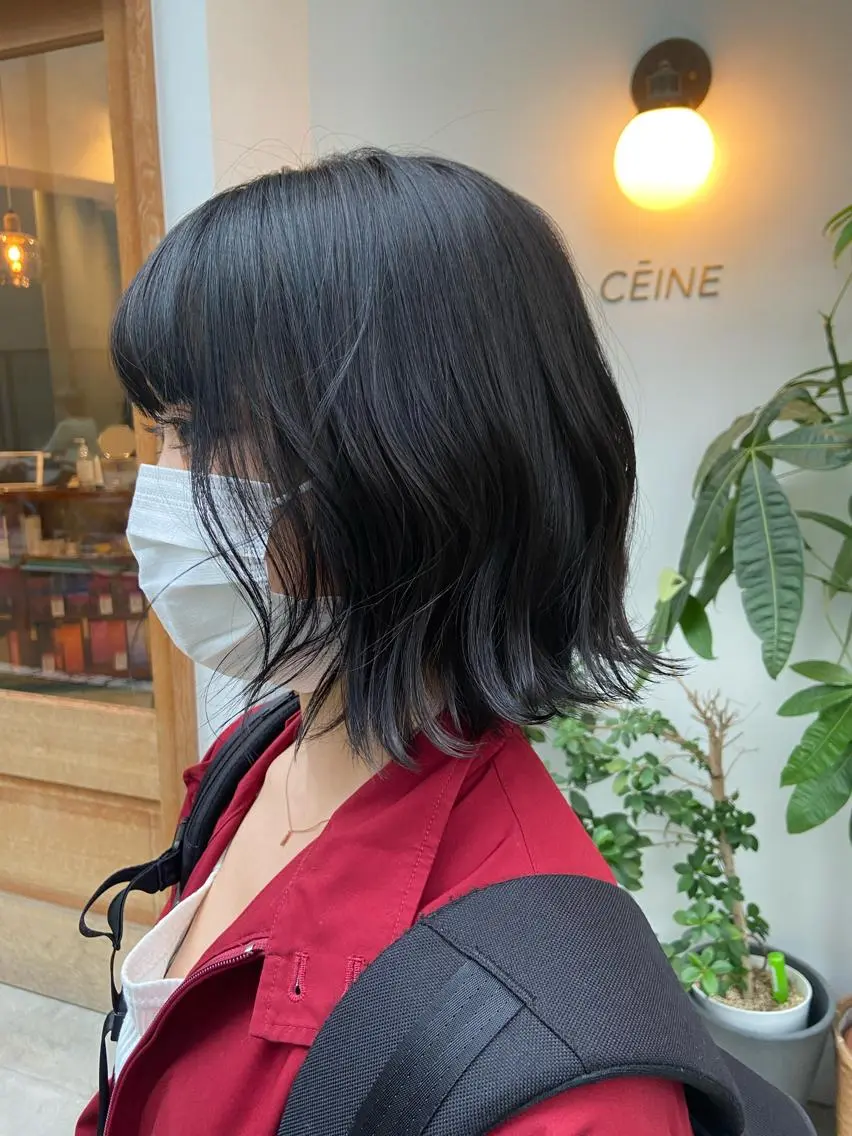 ミディアム なかむら ゆきのヘアスタイル