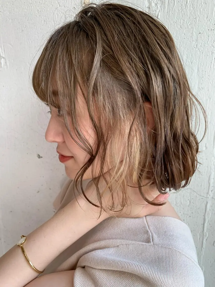 ショート カラー インナーカラー ヘアカラー トリートメント 💛丁寧さNo.🥇 🧸片山智裕💛のヘアスタイル