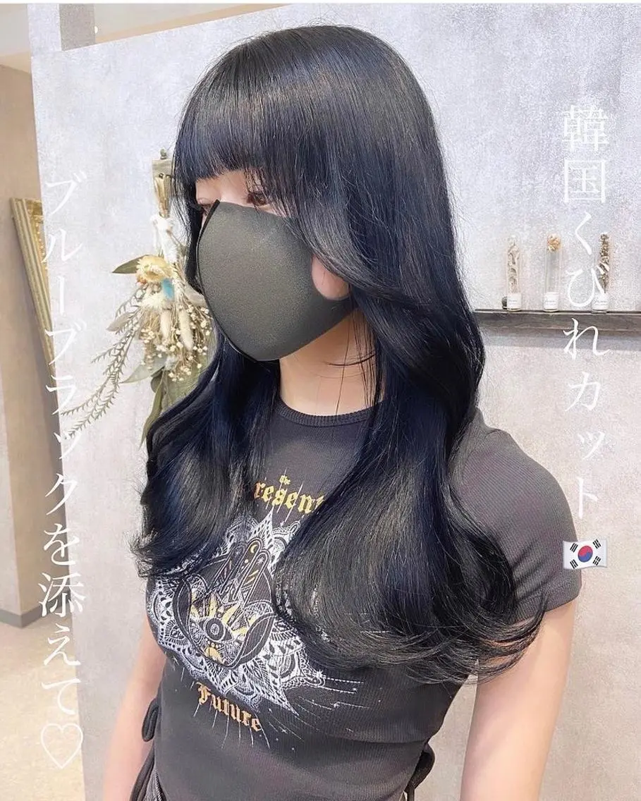 ロング カット ヘアカラー トリートメント ヘッドスパ ヘアセット トレンドHair🖤 keita🇰🇷のヘアスタイル