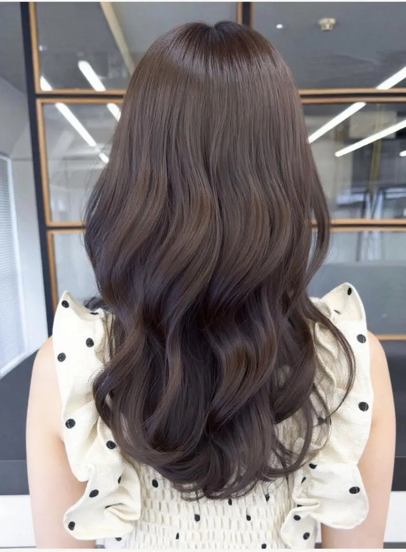セミロング 山本みづき 髪質改善のヘアスタイル