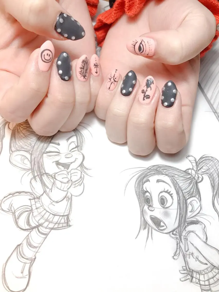 ネイル アートネイル マットネイル owlnail /持込みデザイン専門のネイルデザイン
