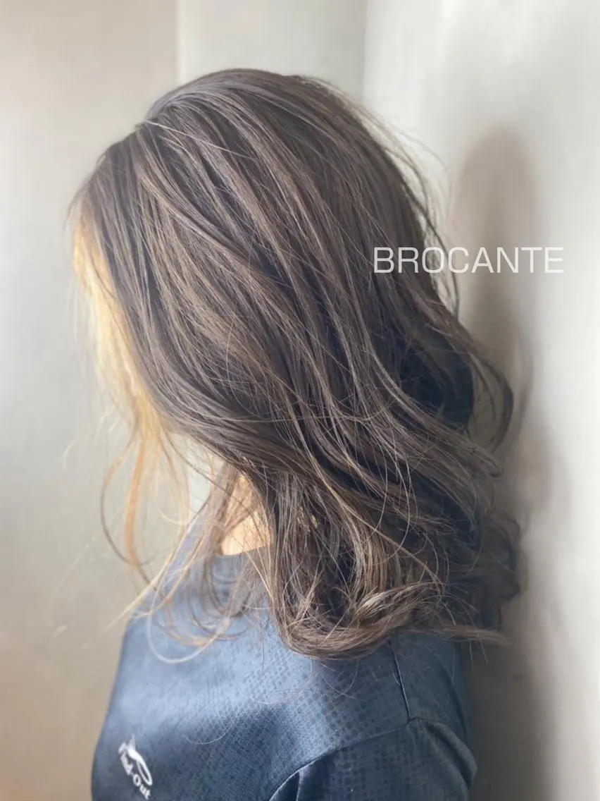 カラー ブリーチ ケアブリーチ インナーカラー 外国人風カラー ヘアカラー BROCANTE立川 karasawa.nのヘアスタイル