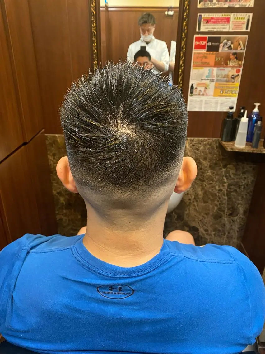 ショート 林田 龍明のヘアスタイル