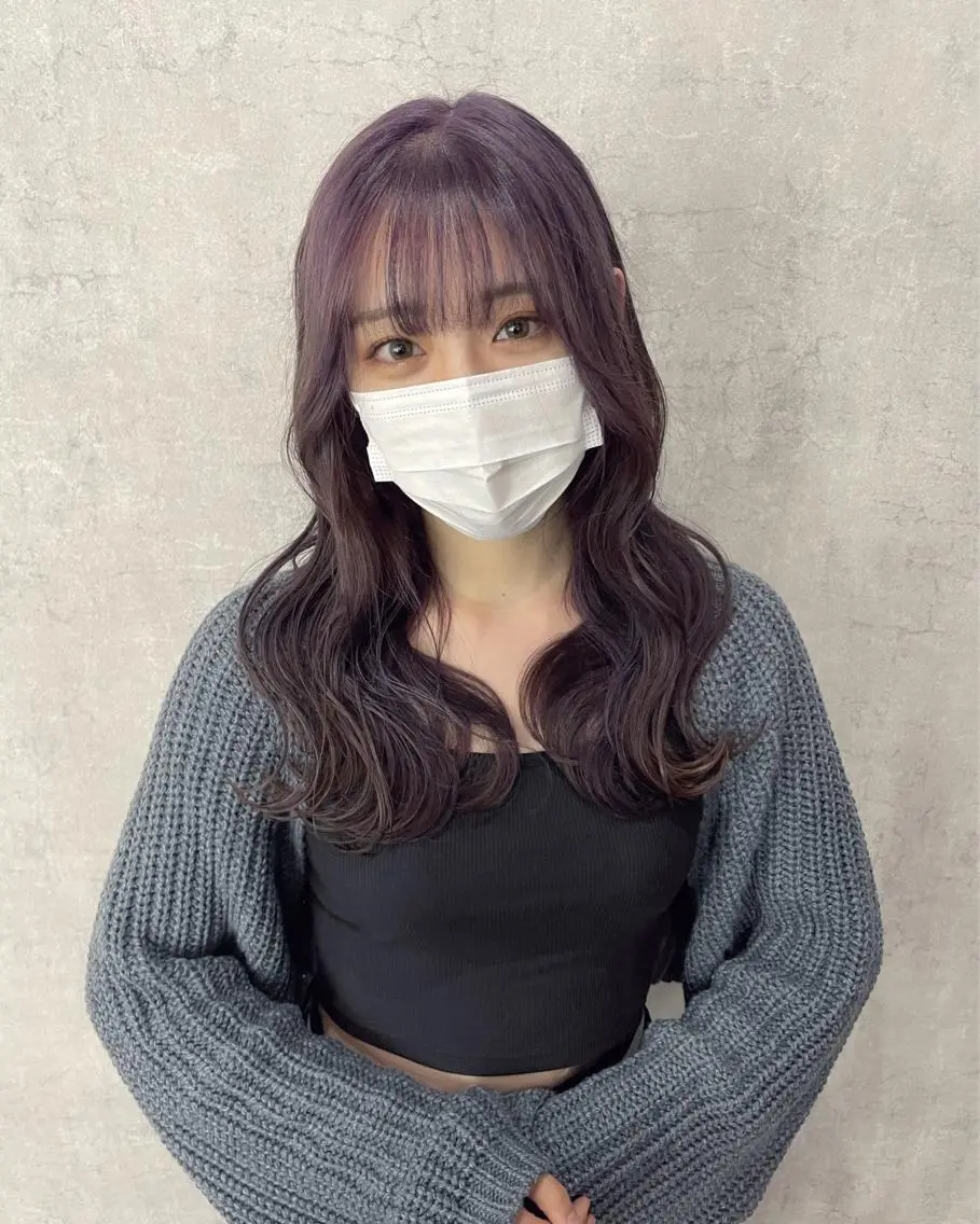 ロング ヘアカラー トリートメント 佐藤 香太のヘアスタイル