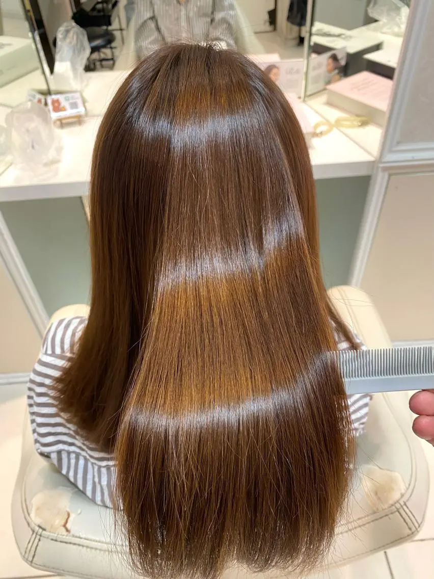 ロング トリートメント 🌈髪質改善/縮毛矯 正特化🌈鈴木一寿のヘアスタイル