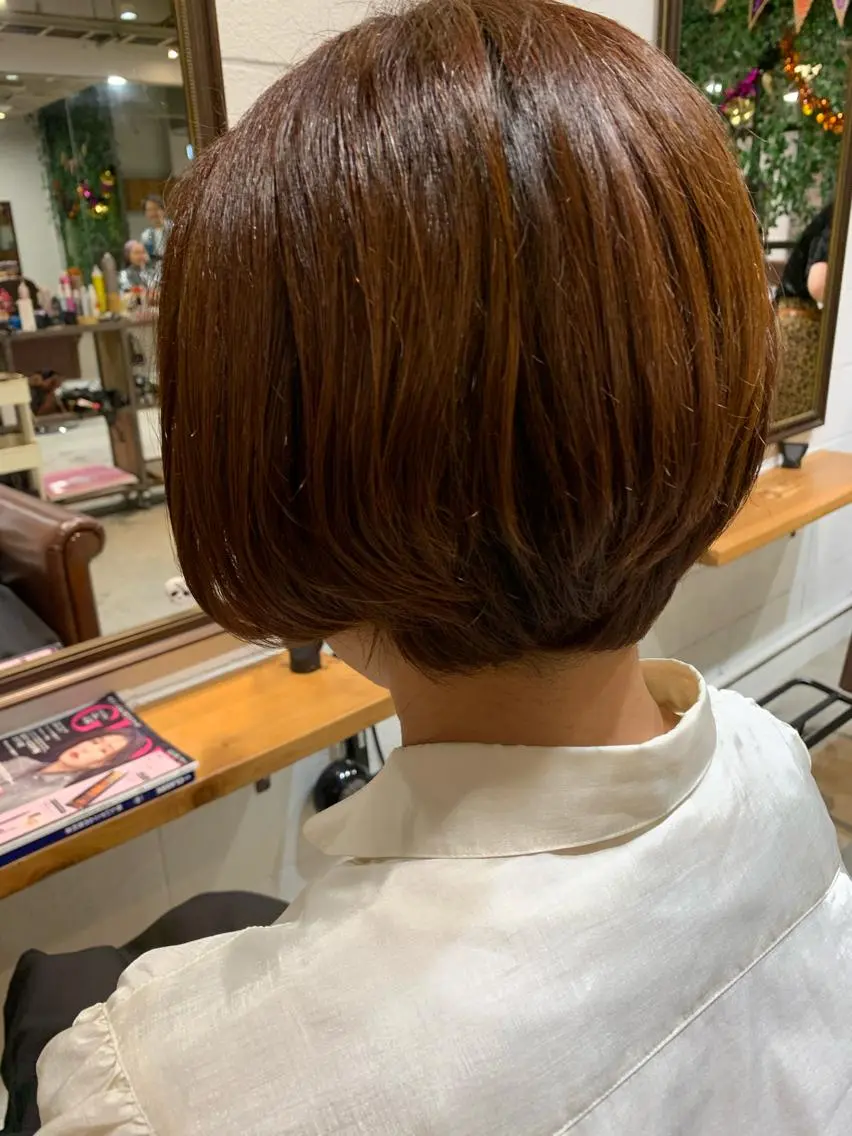 ショート ショート🌼パーマ 本間正子のヘアスタイル