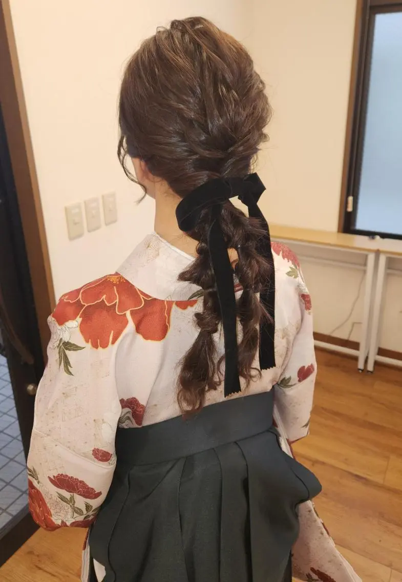 ヘアアレンジ ヘアセット天神駅直結 jrメンバーJUNのヘアスタイル