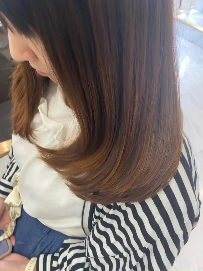 ロング レイヤーカット シャギー 目黒 碧人のヘアスタイル