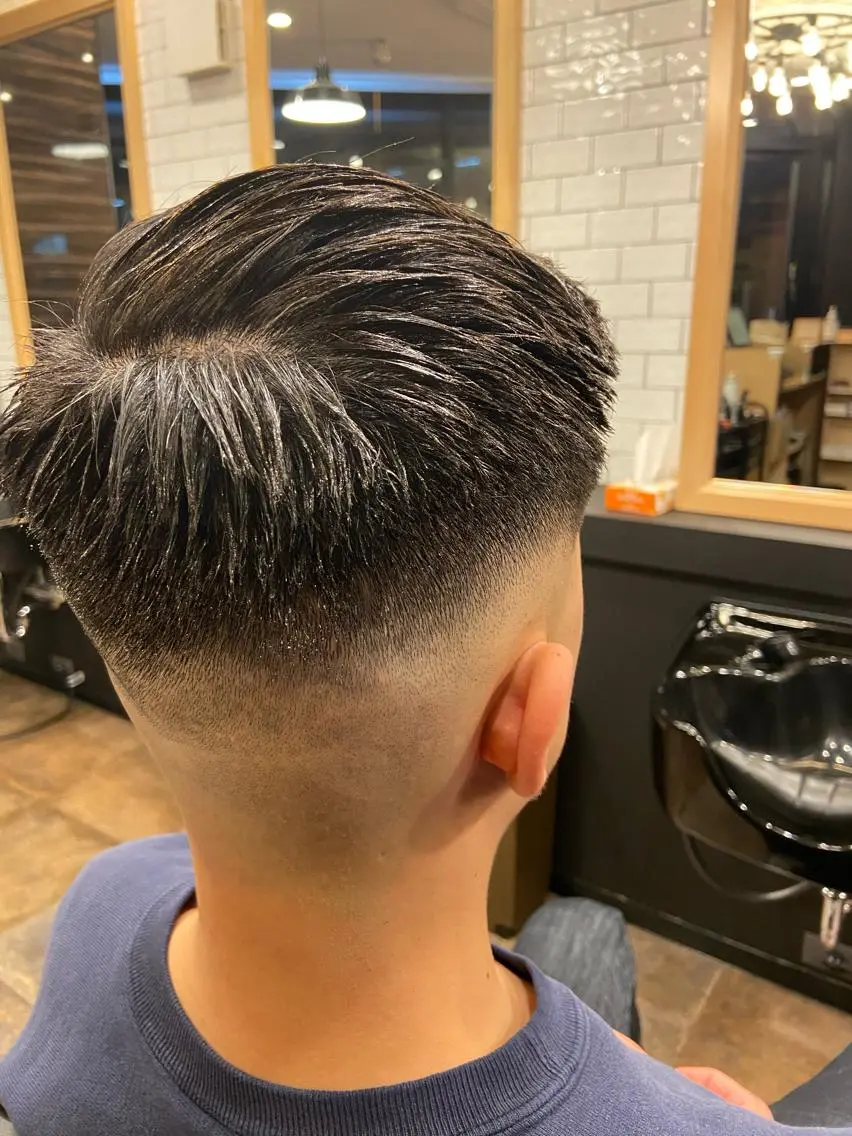 ショート カット dunhill 斉藤 大樹/メンズカットのヘアスタイル