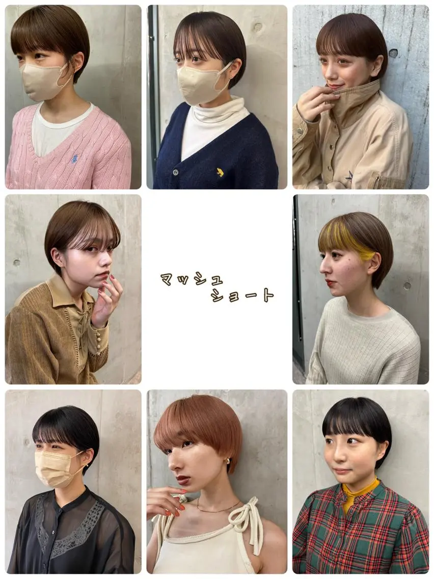ショート ショートヘア カット SALTWATER AYARIのヘアスタイル