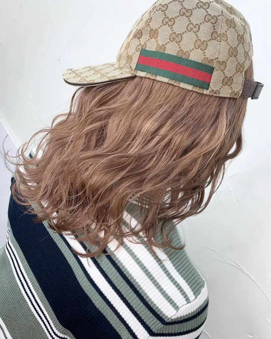 ミディアム カラー ベージュカラー ブリーチ ミルクティーベージュ 失敗したくない人へ ハイトーン美容師のヘアスタイル