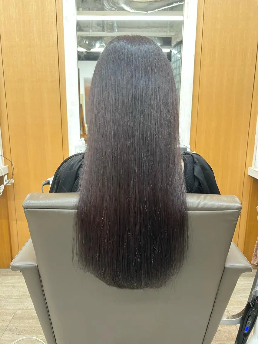 ロング カラー 透明感カラー/ イルミナカラーヒロキのヘアスタイル