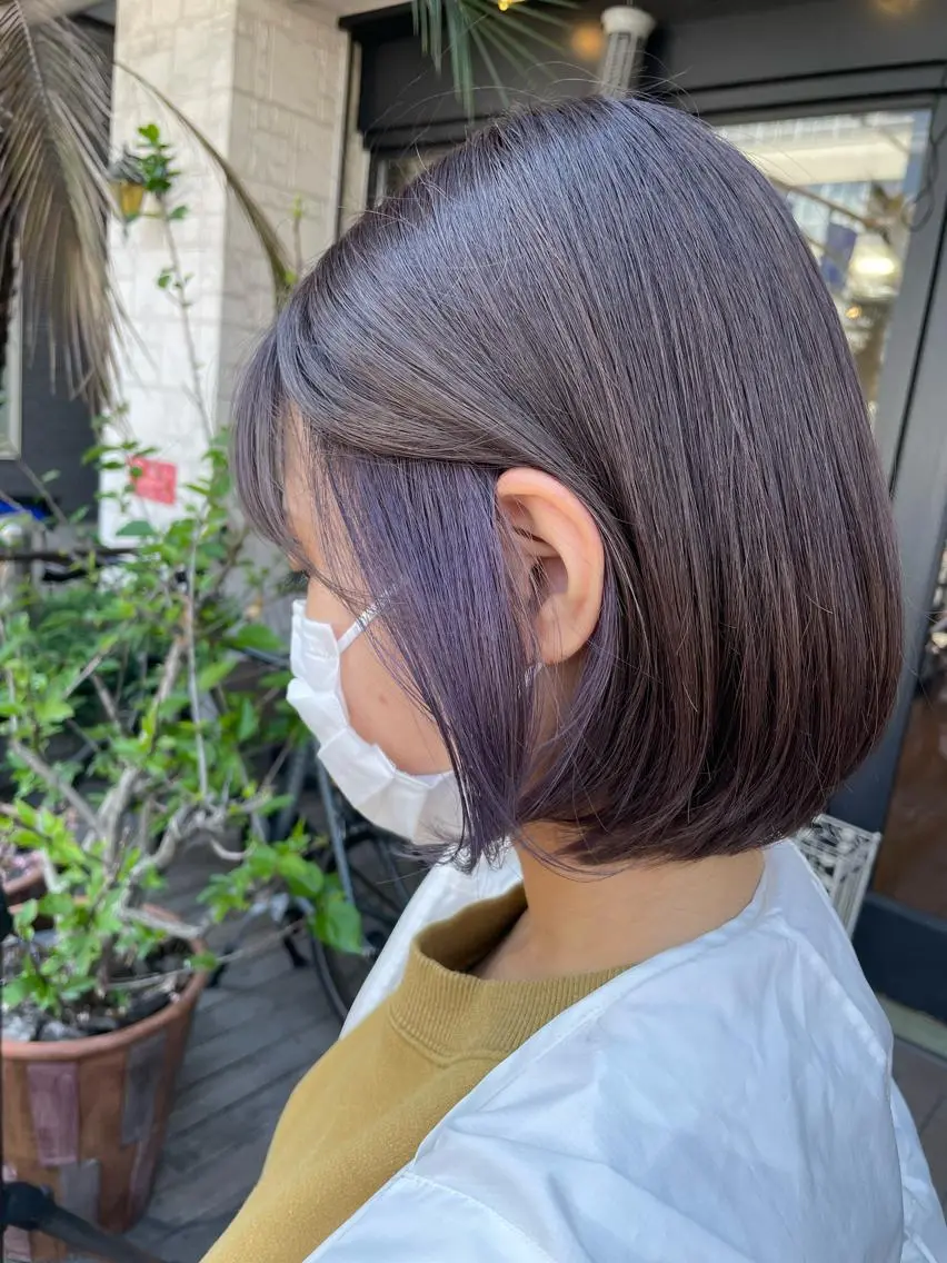 ショート カラー カット ヘアカラー トリートメント AKALA HAIR 西宮店 Juriのヘアスタイル