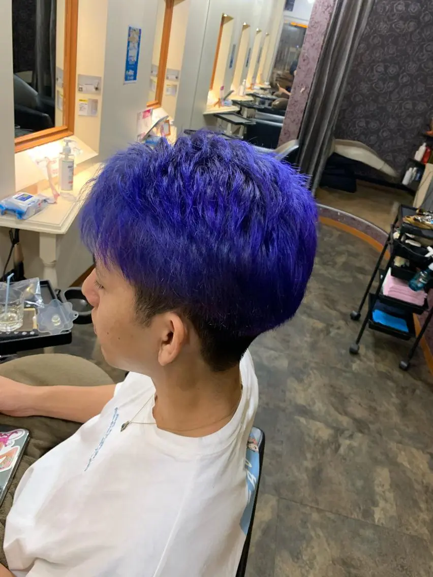 ショート メンズ 屋比久 一樹のヘアスタイル