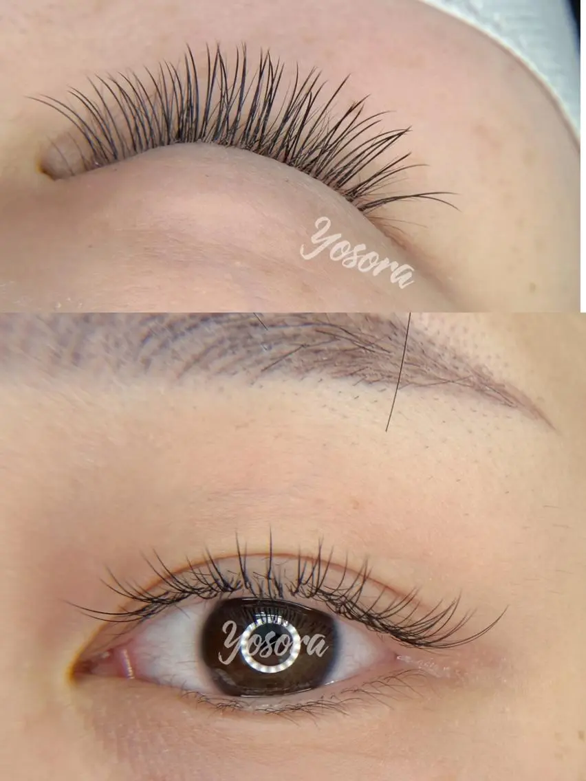 マツエク・マツパ フラットラッシュ マツエク Yosora salonのマツエク・マツパデザイン