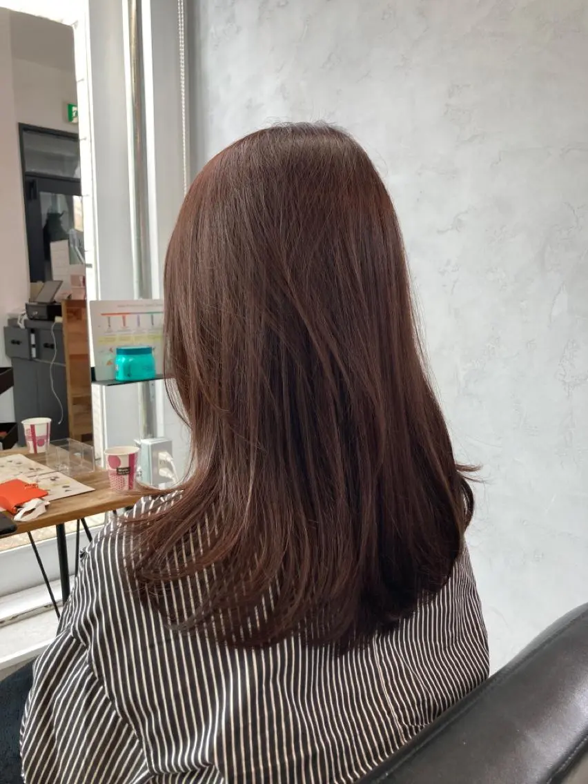 ロング カット ヘアカラー トリートメント エリア1位⭐️ けんとのヘアスタイル