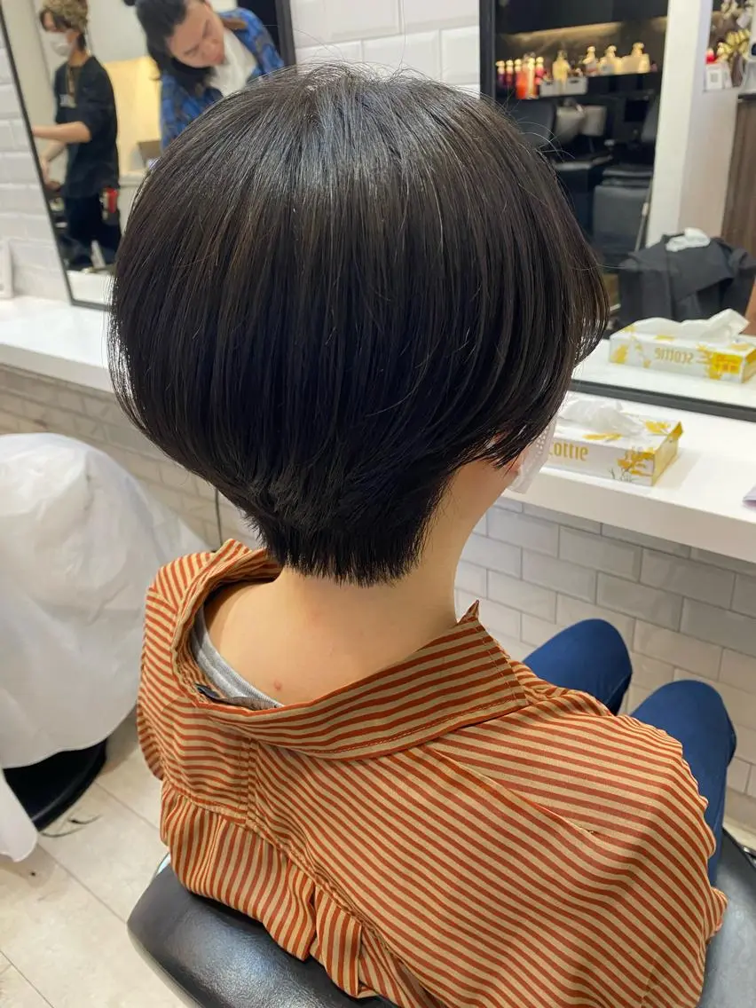 ショート ショートヘア パーマ/ダブルカラー ブリーチ⭐️海斗のヘアスタイル
