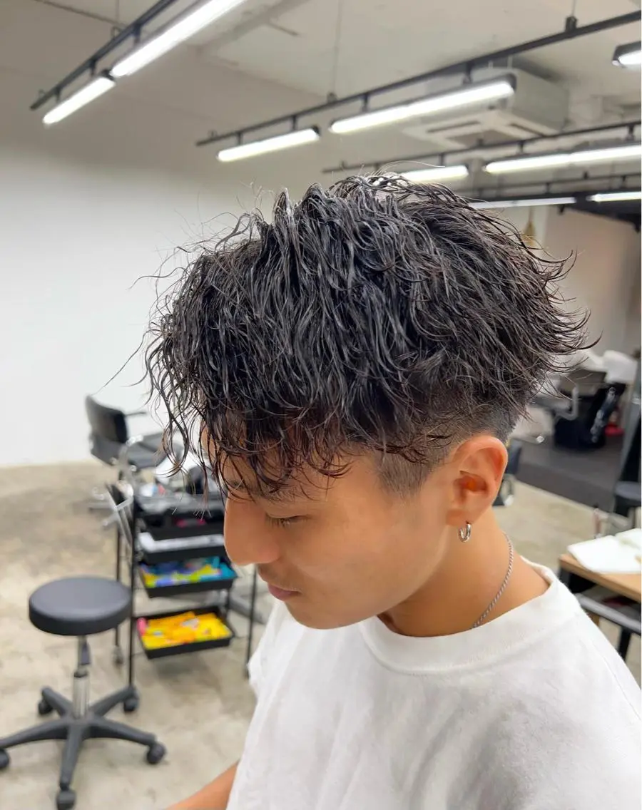 ショート カット パーマ トリートメント ヘアセット お悩み×垢抜け特化 KAYA/渋谷のヘアスタイル