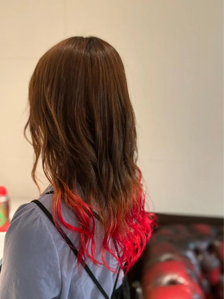 カラー ブリーチ ケアブリーチ 竹内 英明のヘアスタイル