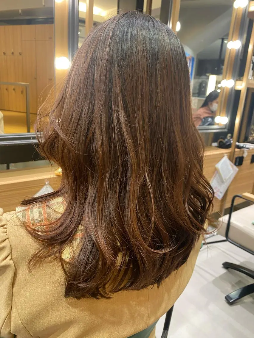 ロング unopulir 景山 凌のヘアスタイル