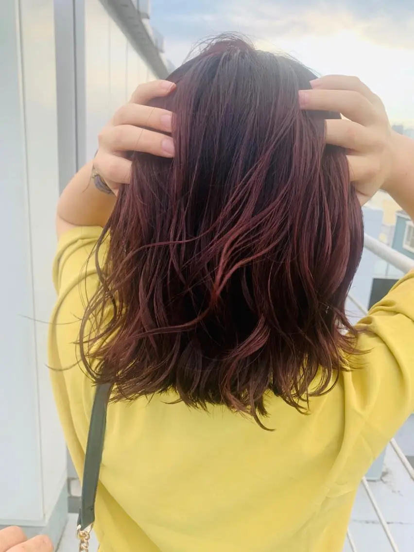 カラー ヘアカラー トリートメント ヘアセット モテ髪提案します💕 髪質改善宗一郎のヘアスタイル