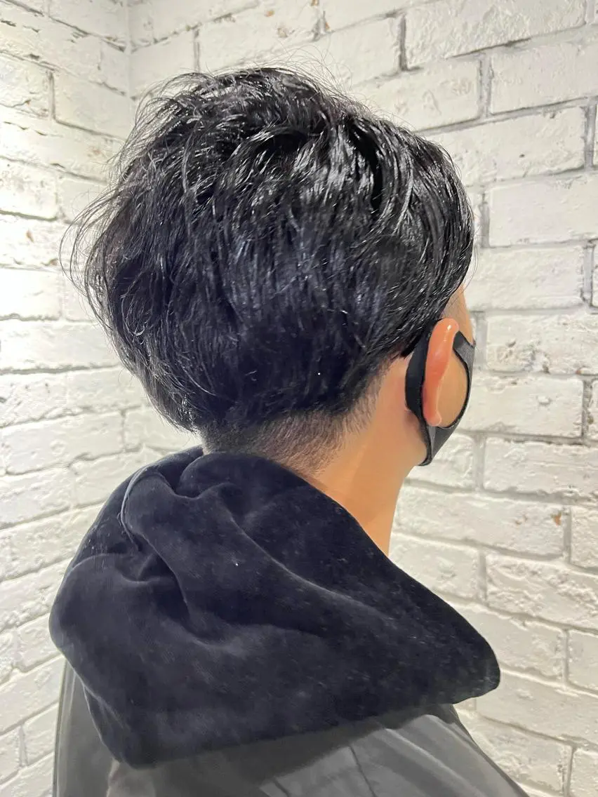 ショート カラー メンズ カット ヘアカラー 杉本 直樹のヘアスタイル
