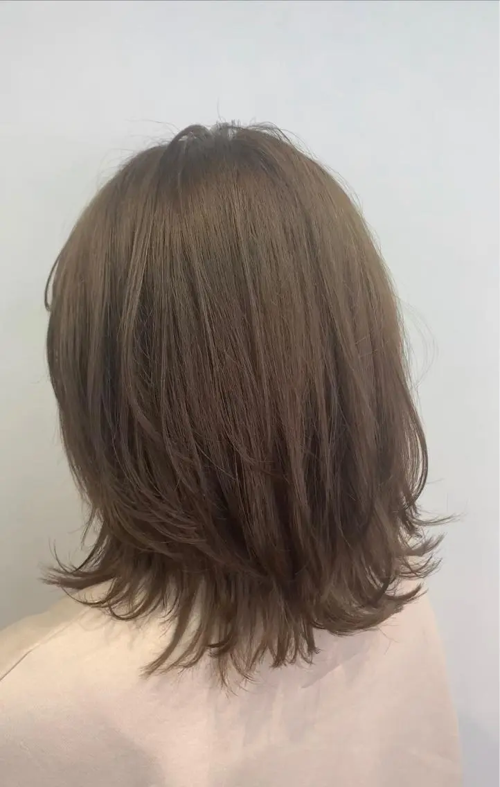 ミディアム 坪井 彰吾のヘアスタイル