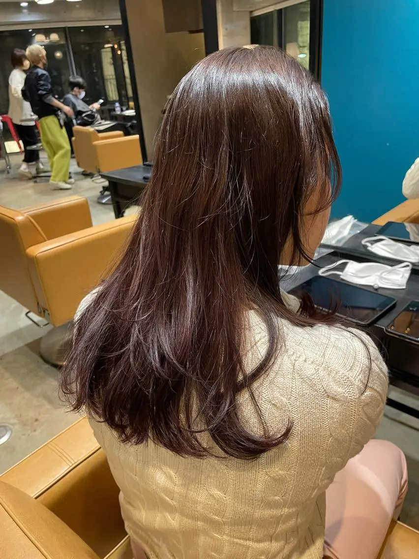 ロング カラー kana .のヘアスタイル