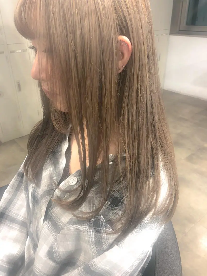 ロング カラー ヘアアレンジ kenta GATTACAのヘアスタイル
