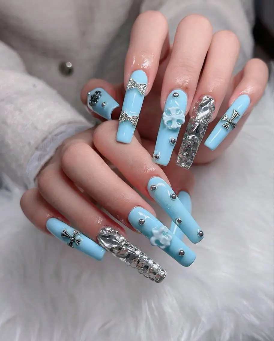 ネイル フレンチネイル ジェルネイル ハロウィン 韓国ネイル マグネットネイル ハンドネイル Hbaby nailのネイルデザイン