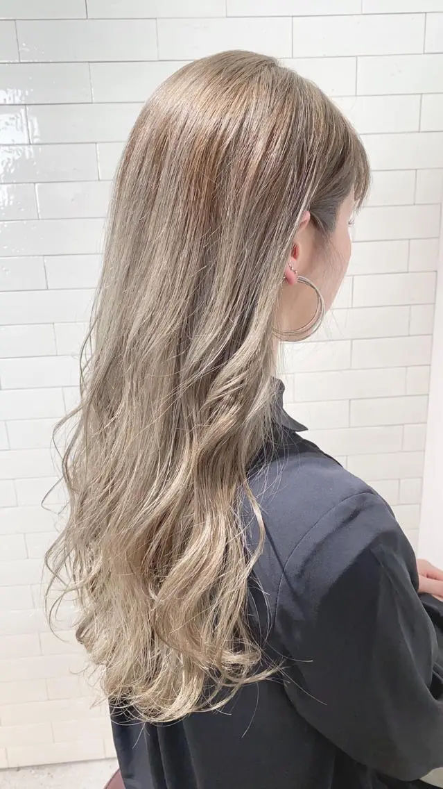 ロング ショートボブ ボブ ハイライト メンズツイスパ ショートフクヤマシンのヘアスタイル