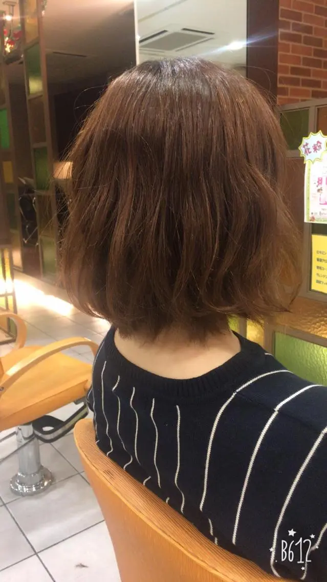 ミディアム ボブ Blossom大塚 ディレクター永野のヘアスタイル