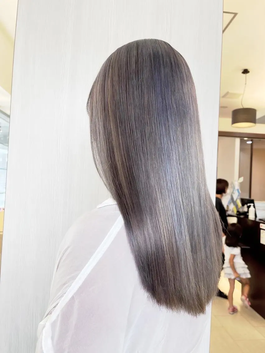 ロング カット 縮毛矯正 トリートメント 千葉 たかしのヘアスタイル