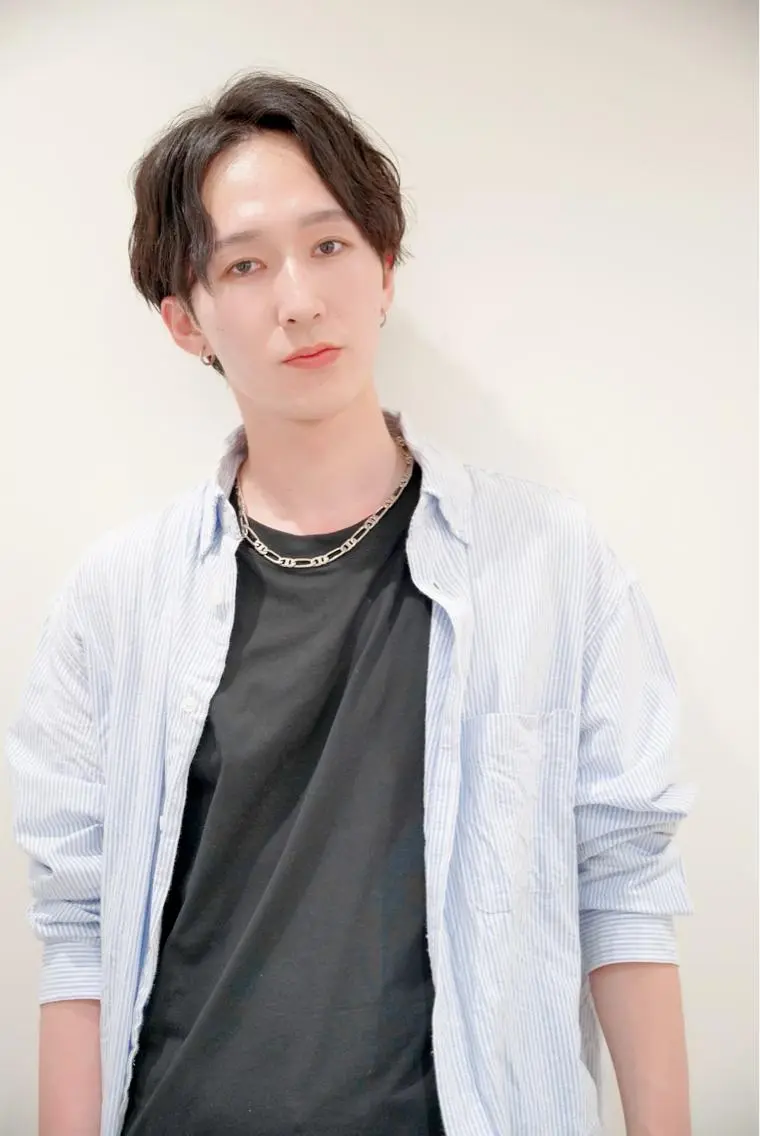 メンズ Ruri縮毛矯正 酸性ストレートのヘアスタイル