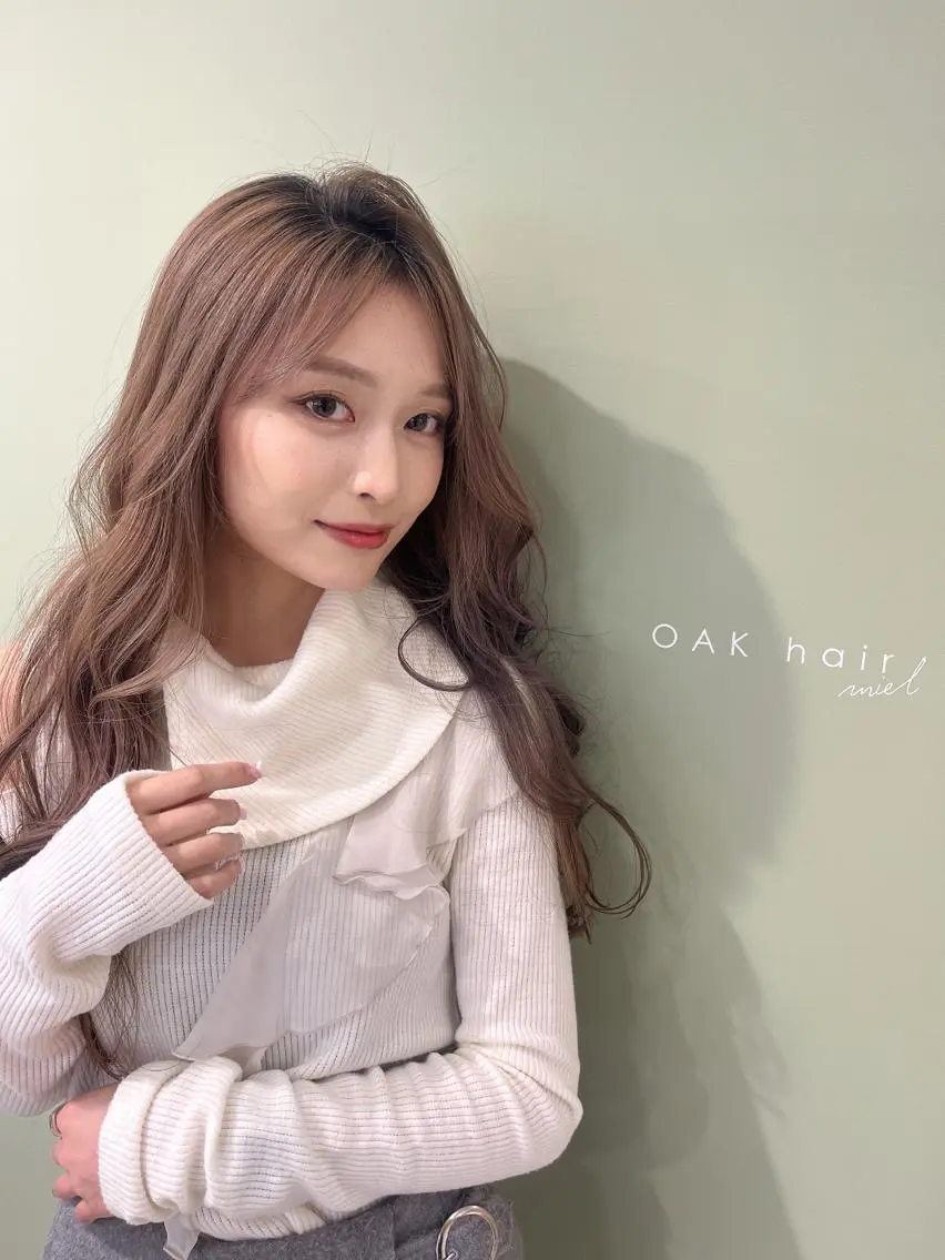 ロング カラー 髪質改善 makiuchiのヘアスタイル