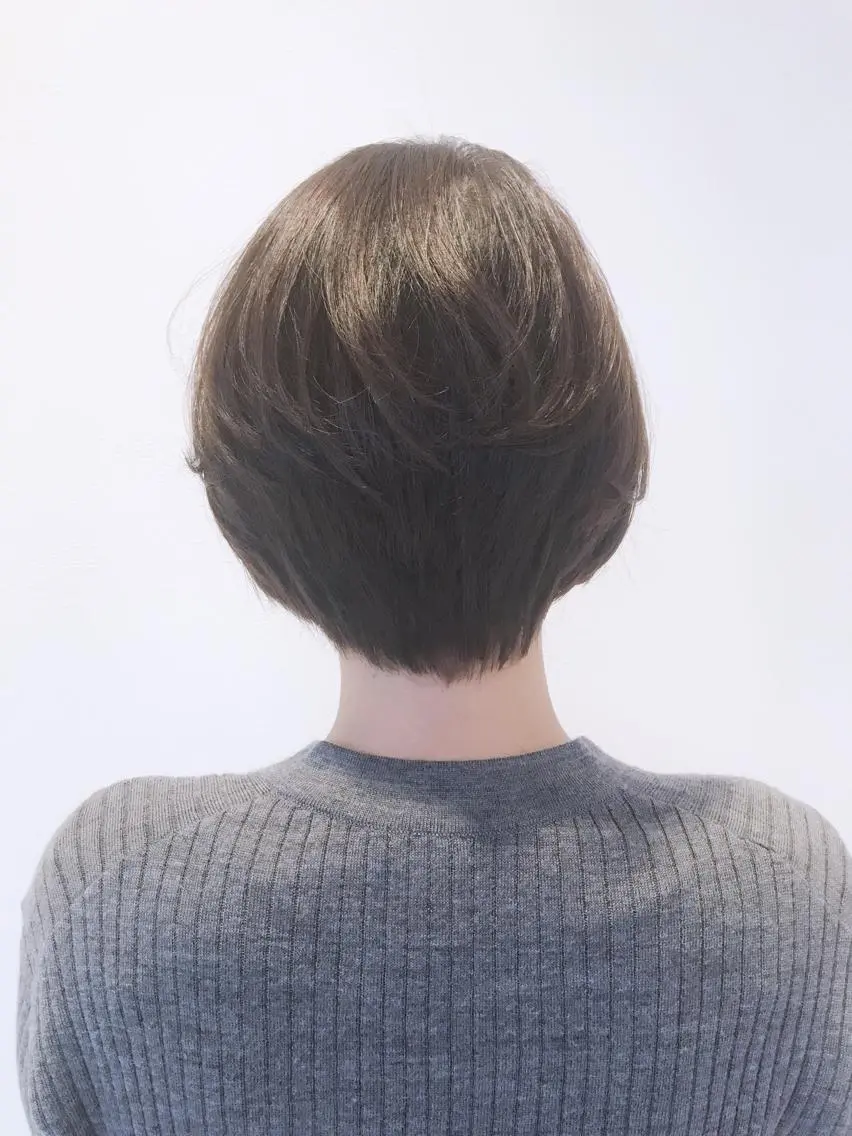 ショート カラー カット ヘアカラー 湯浅 了一のヘアスタイル