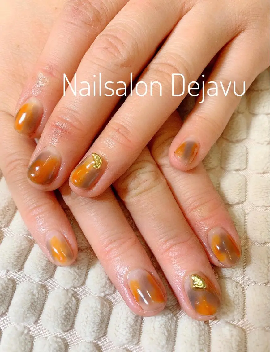 ネイル アートネイル ハンドネイル Nail salon Dejavu 🌿のネイルデザイン